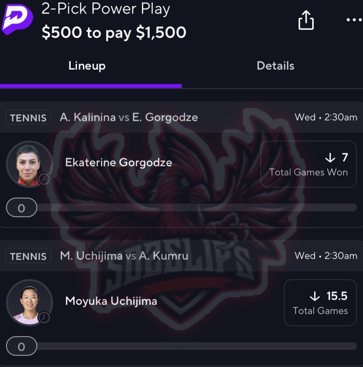 FREE $1,500 TENNIS 🎾 FREE 3X PLAY 💰 

$50 To 2 People Who LIKE/RT ♻️ This Post After We CASH ✅

BOTH ARE L5 TRAPS 🪤🚨 

#PrizePicks | #GamblingX | #TENNIS