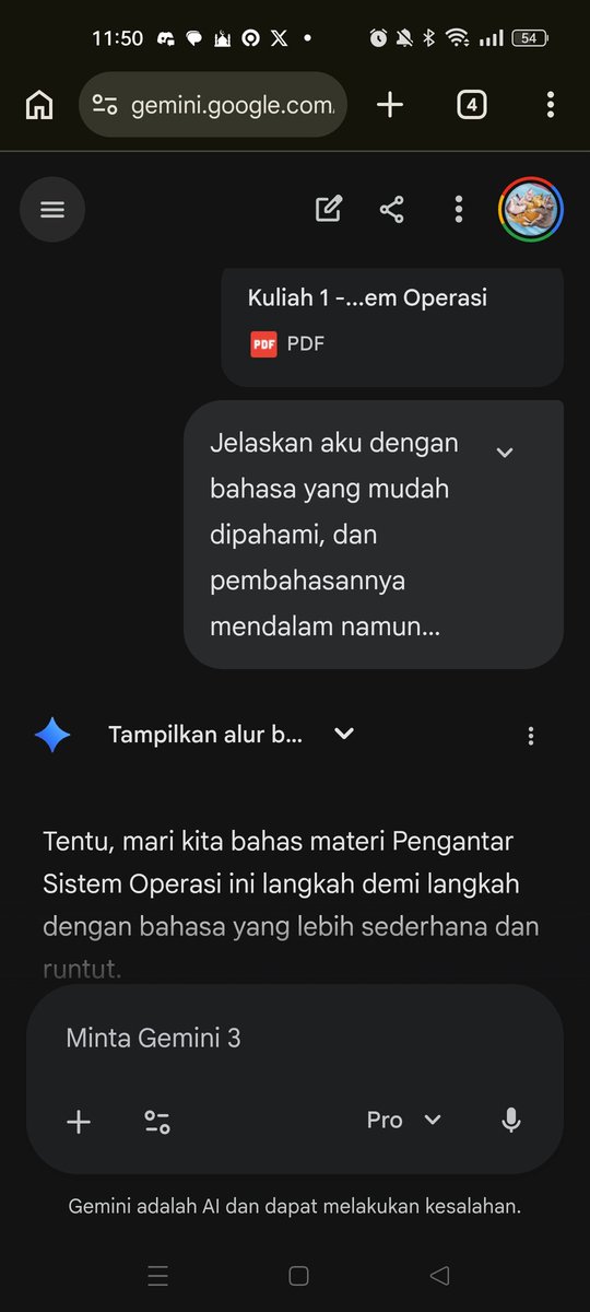 Moots JANGAN SAMPAI GA TAU!!
Kalau era sekarang udah ga zamannya 'GA BISA'

Mau sekompleks apapun materinya, kalian bisa pakai GEMINI buat bantuin belajar dimana aja dan kapan aja!!!

Jujur, aku seringg bangett pakai gemini AI jadi partner belajarku and it's REALLYY WORKSS!!
