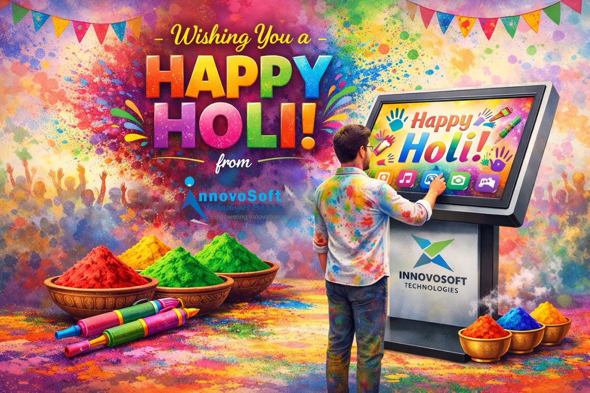 InnovosoftL's tweet photo. 🌈✨ Happy Holi from Innovosoft Technologies! ✨🌈

May this festival of colors bring new innovations, bright opportunities, and vibrant success to your life and business.

Let’s celebrate technology, togetherness, and colorful moments! 🎉 https://t.co/RSyc96Bzpi