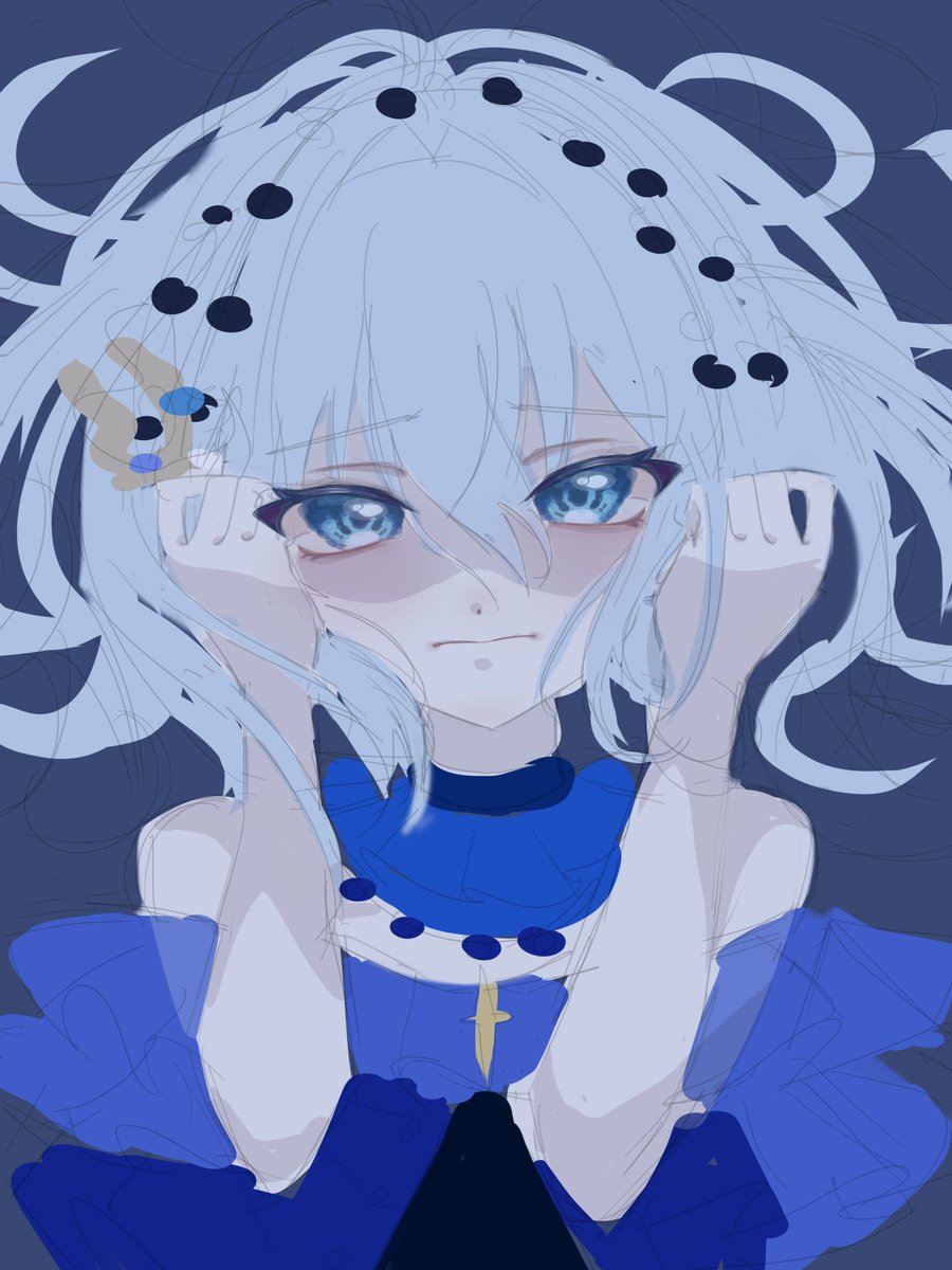 jinn_03390's tweet photo. #倉田ましろ #bandoriart 
미완성... https://t.co/c9I5pXQI20