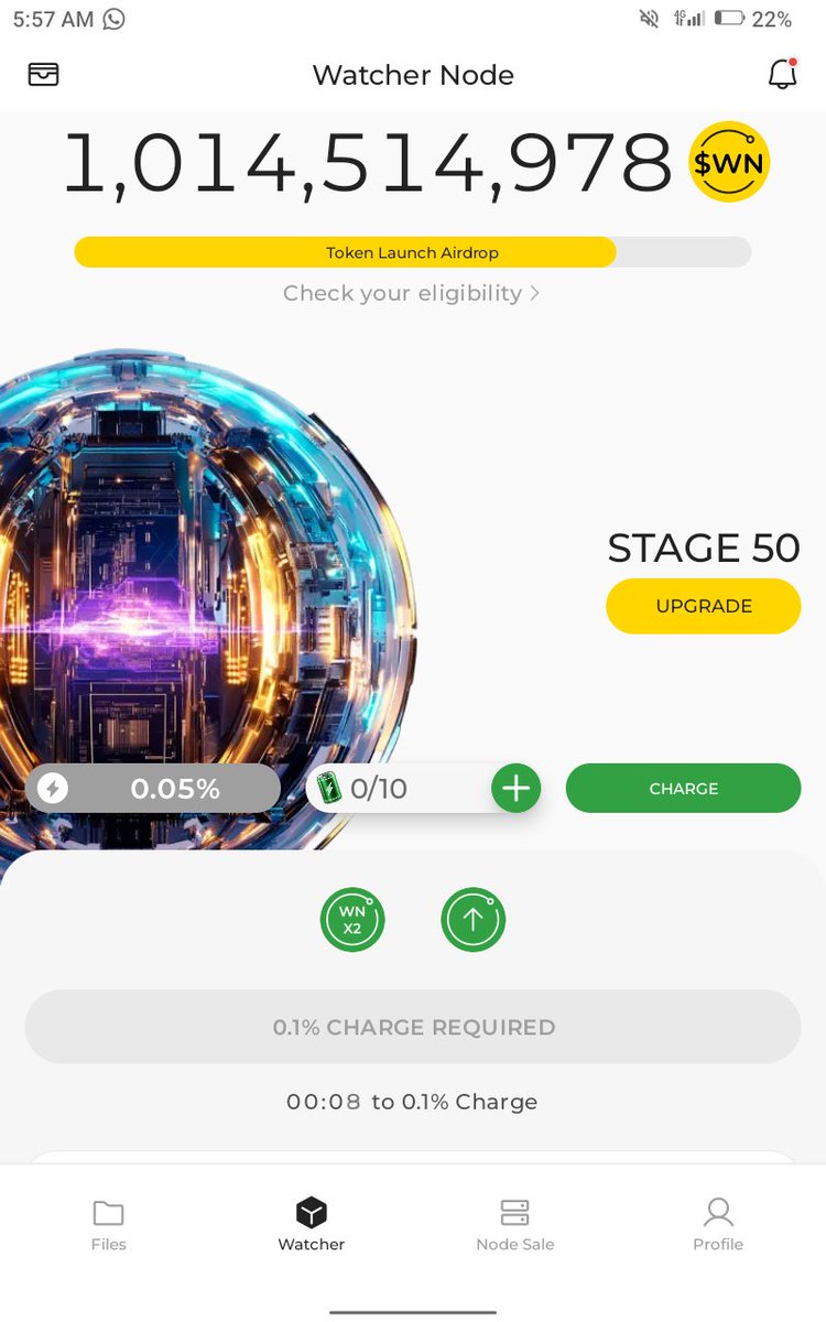 ReubenOreh's tweet image. Launching Watchernode to earn @DeNetPro ,Live from Nigeria #watc