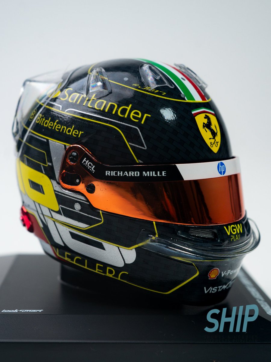 SportsPurveyor's tweet photo. New drop
1:5 mini helmet
2025 Aston Martin Fernando Alonso
2025 Scuderia Ferrari Lewis Hamilton (early season version)
2024 Scuderia Ferrari Charles Leclerc Monaco GP
2024 Scuderia Ferrari Charles Leclerc Italian GP
#ready2SHIP https://t.co/aqfm6pCHVh