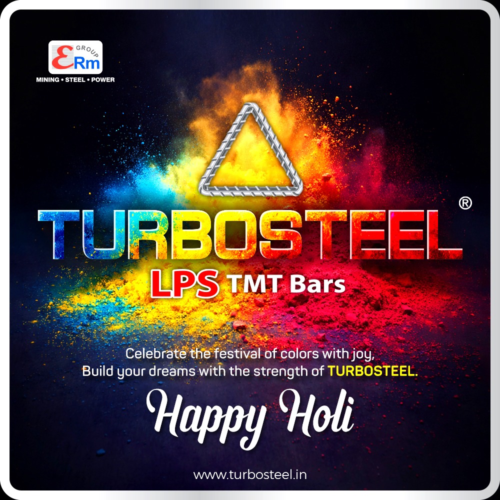ermgroup2's tweet photo. Wishing everyone a vibrant and joyful #Holi! 🌈
May this festival of colors bring happiness, prosperity, and strength to build a brighter future together.
Build your dreams with the strength of TURBOSTEEL.
#HappyHoli #ERMGroup #TurboSteel https://t.co/o2lXahKIWS