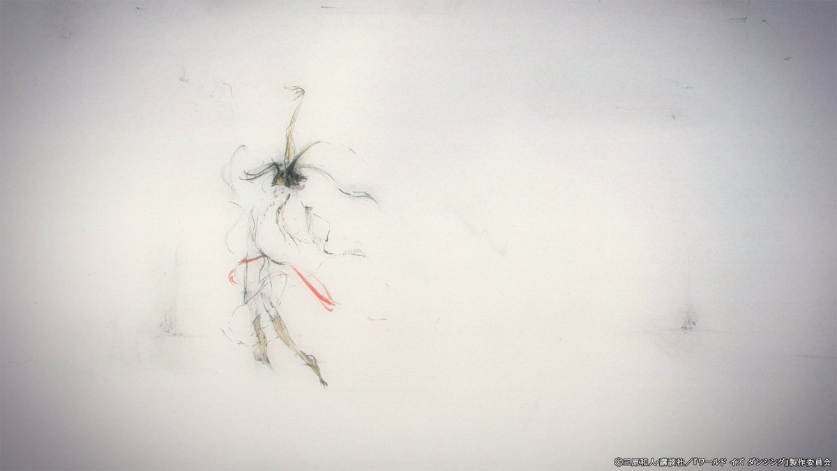 ＝STORY＝
1374年、南朝と北朝二つの朝廷の争いが続く動乱の時代。猿楽を舞う家の子として生まれた少年・鬼夜叉。「なぜ人は舞うのか」ぼんやりした疑問を抱きながら、気持ちの晴れない日々を過ごしていたが、ある日『よい』舞に出会う―。

TVアニメ『ワールド イズ ダンシング』
2026年夏 放送開始。