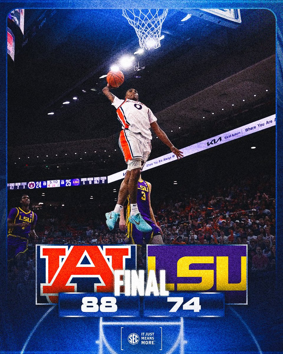 STEPPED UP ⬆️

<a href="/AuburnMBB/">Auburn Basketball</a> x #SECMBB