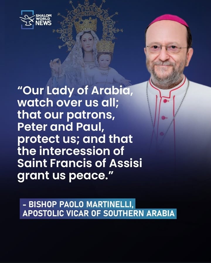 JustAdaugoijele's tweet photo. Our Lady of Arabia, patroness of the Arabian Peninsula, protect our Christian community in the Arab countries 💚 https://t.co/rnln8qMzrP