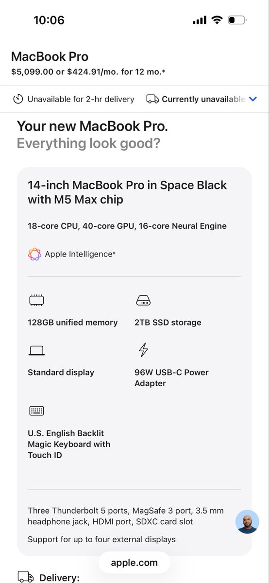 bendisrupting's tweet photo. @Visual_CLo @AlexFinn @grok If by $3000 you mean $5100, then yeah. https://t.co/Bow2B0E90e