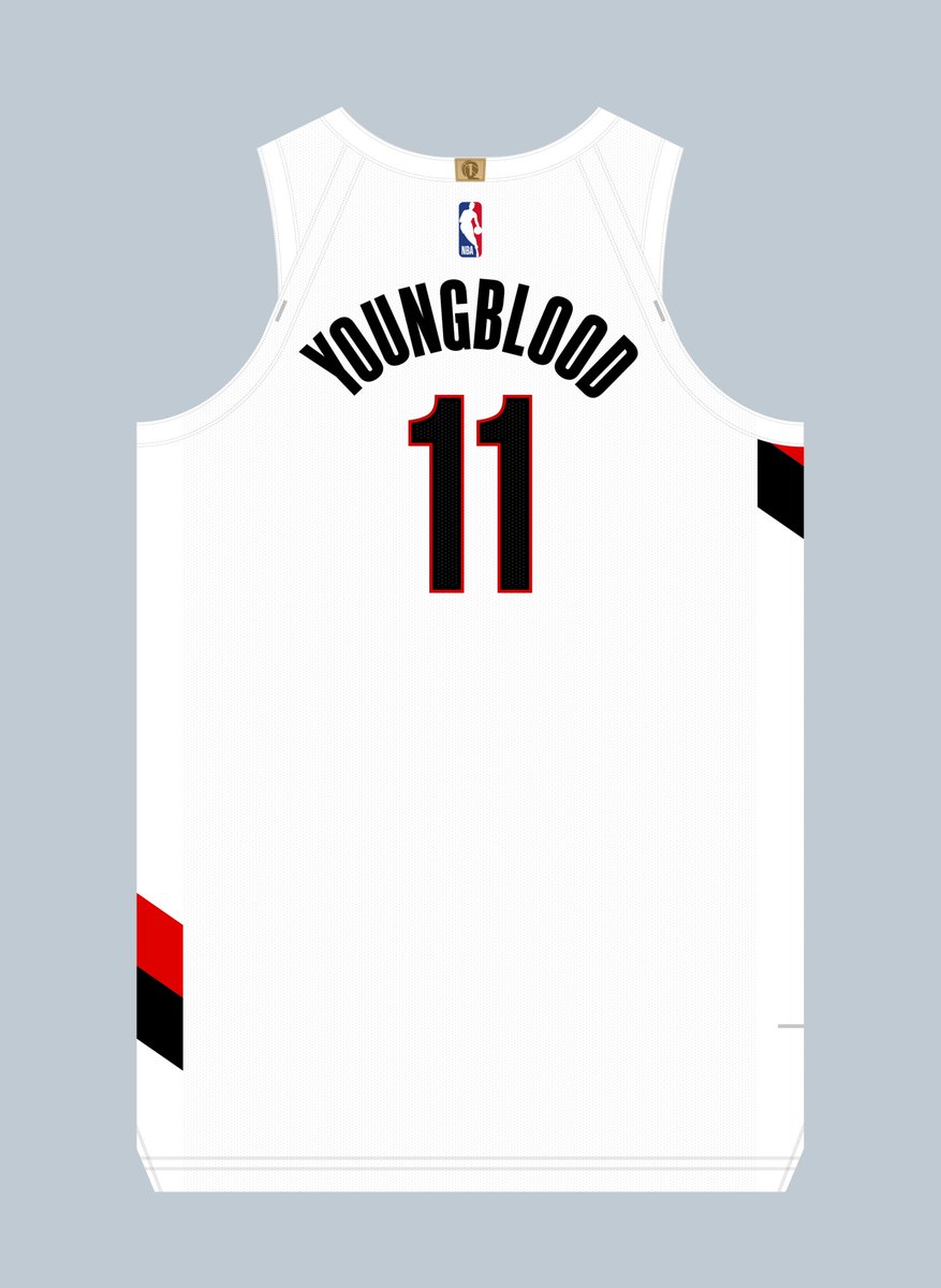 EtienneCatalan's tweet photo. 2-way contract Chris Youngblood (@Youngbloo2Chris) will wear No. 11 for the #Blazers. Number last worn by Bryce McGowens in 2025. #NBA https://t.co/Xg35Sp5Amw