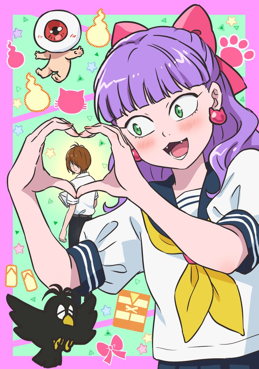 パロ
正反対な君と僕アニメを見た。眩しい青春だ〜
歴代のキタネコ学園恋愛アニメが見たい！