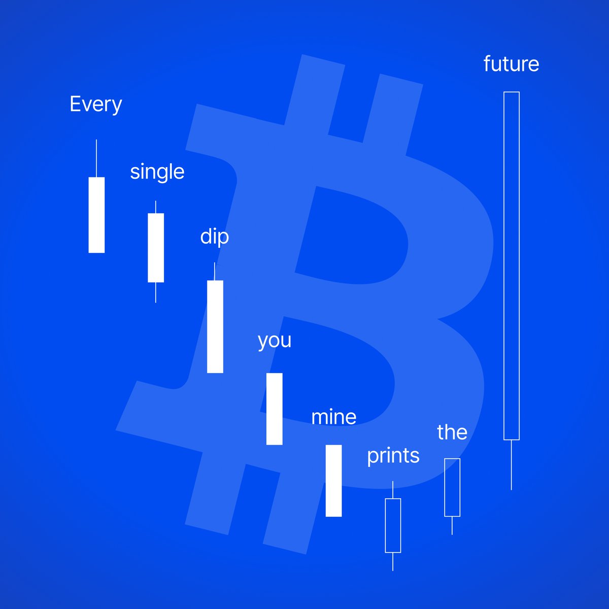 ⛏️Hash on. Patience pays. 

#Bitcoin
