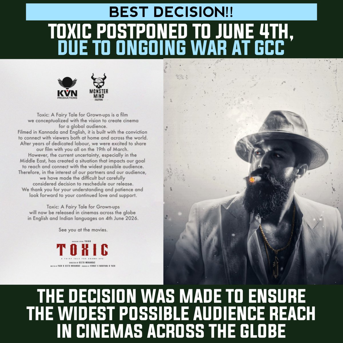 Yash Fans Tweet™ tweet media