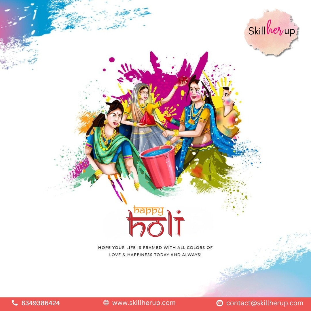Skillher_up's tweet photo. Celebrate safely, laugh loudly, and enjoy every colorful moment. 🌼🎊

#SafeHoli #HoliJoy #FestivalTime https://t.co/xIQ7XhK7HB