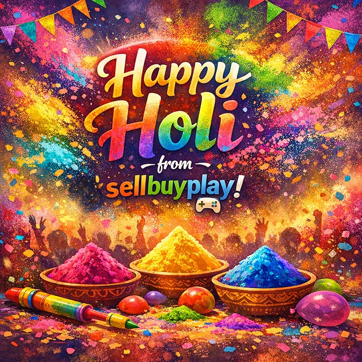SBPlay2Earn's tweet photo. Happy Holi !

Wishing every gamer a colorful, joyful day—online and AFK.

Stay safe, play fair, and keep levelling up.

#holi2026 #holi #SBP #SellBuyPlay #HoliFestival https://t.co/456G1EJ4V0