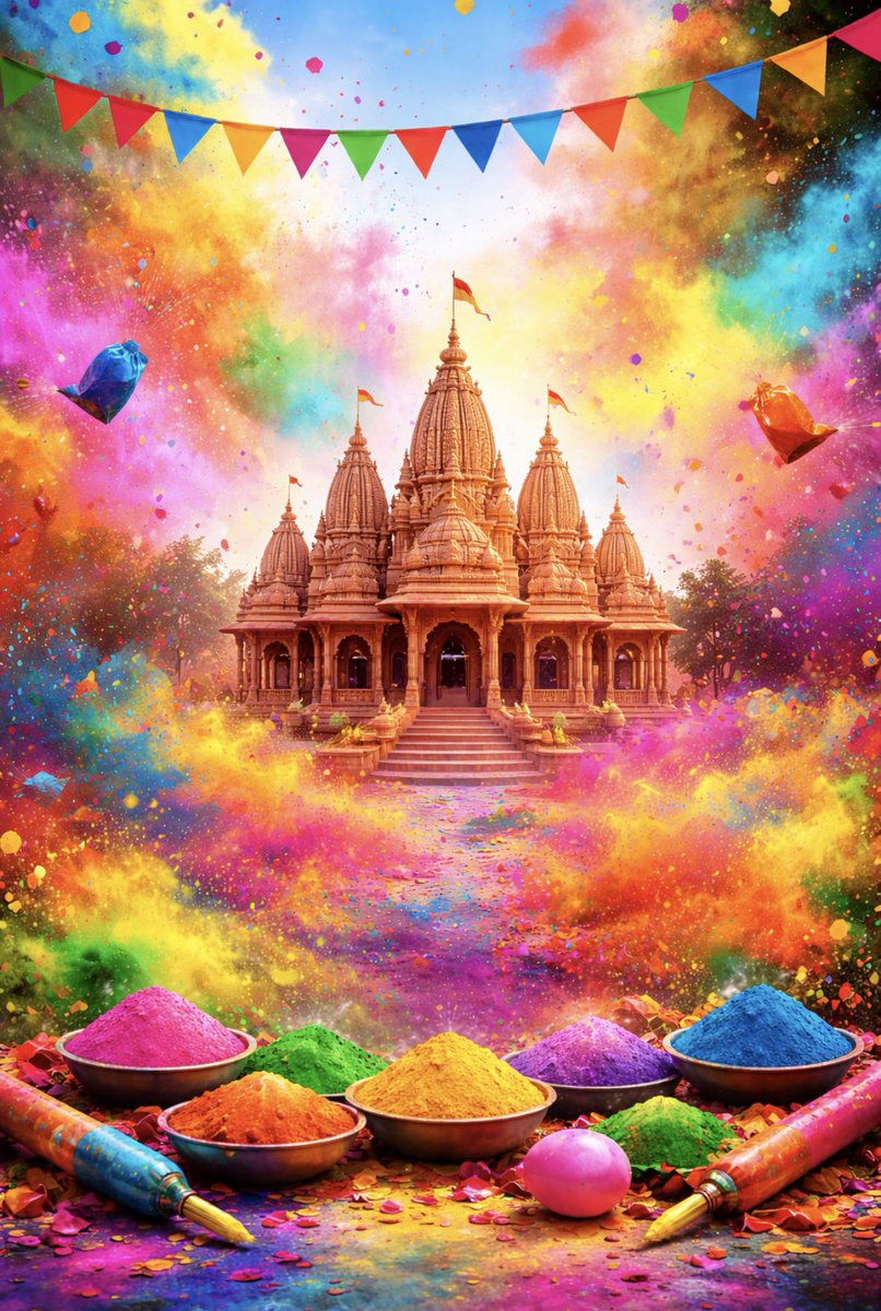 Rohanbhati68's tweet photo. रंगों के इस पावन पर्व होली पर
आप सभी को दिल से ढेर सारी शुभकामनाएं।
भगवान करे ये होली आपके जीवन में
खुशियों के नए रंग, सफलता की मिठास
और अपनों का स्नेह भर दे।

आइए इस होली पर प्यार, भाईचारे और एकता का रंग फैलाएं

आप सभी को होली की हार्दिक शुभकामनाएं!

— रोहन भाटी 🌈✨
#Happyholi https://t.co/khsOdVP3Fo