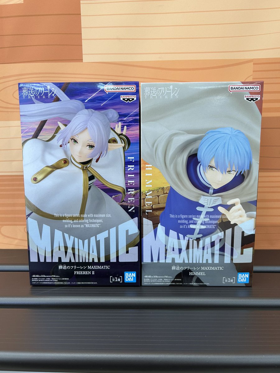 本日展開のフィギュア景品💕 #葬送のフリーレン #フリーレン #ヒンメル