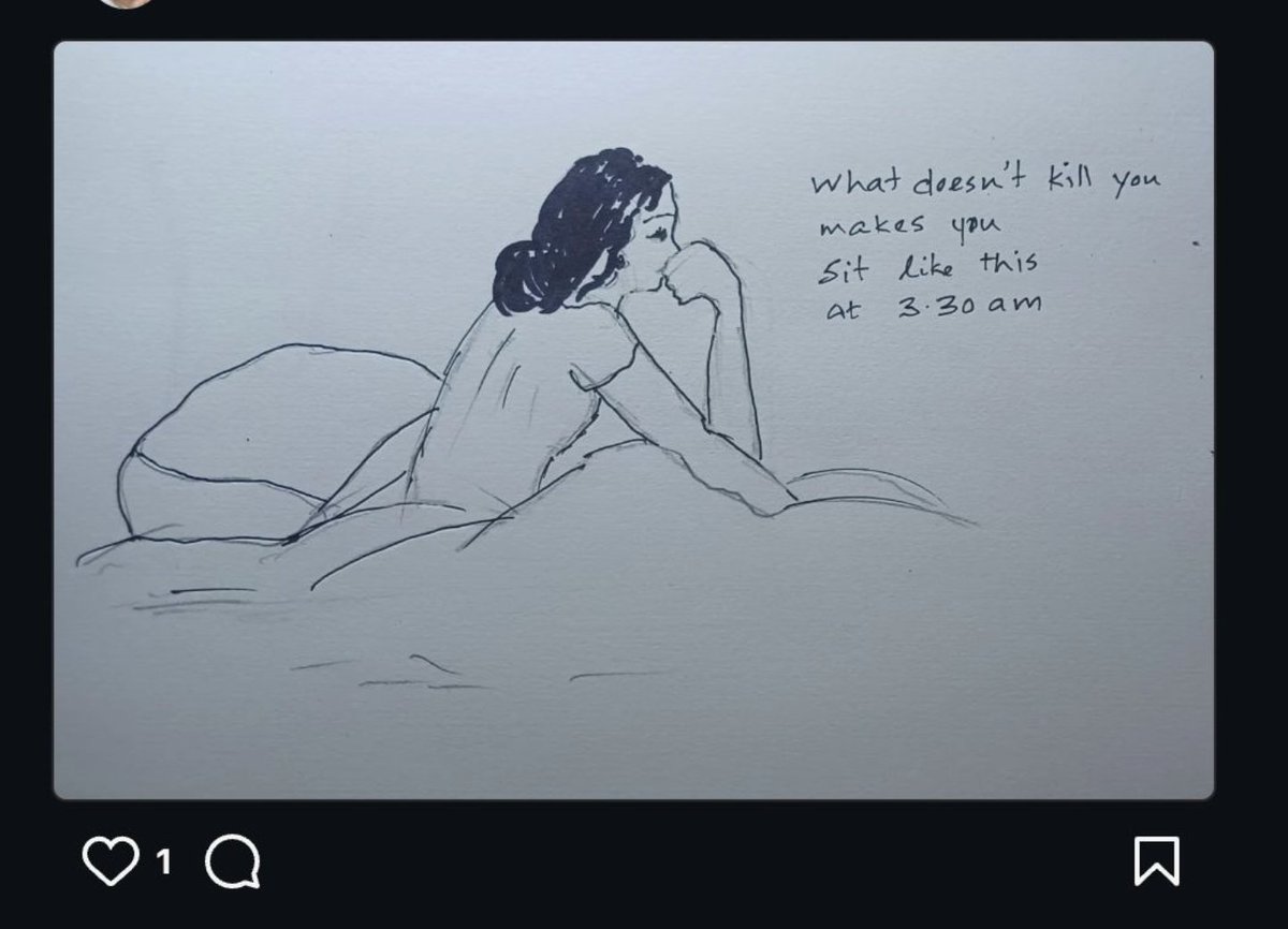 my mother really said fuck AI and started illustrating memes from scratch what the hell