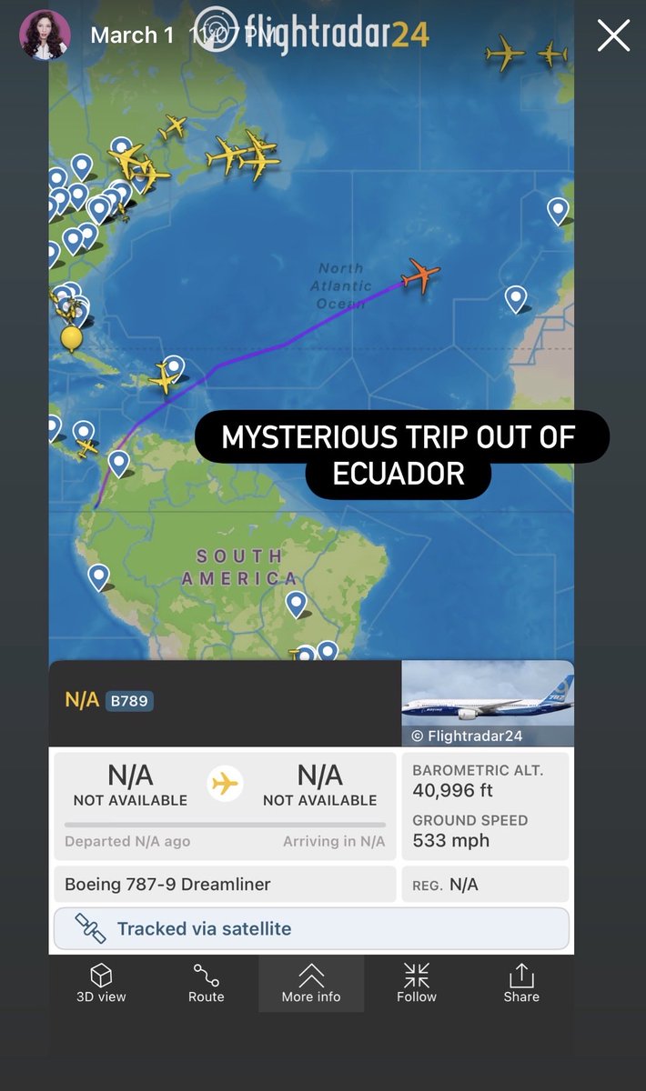 JessicaLBurbank's tweet image. Honestly proud of myself for MONITORING THE SITUATION and noticing weird stuff in Ecuador two days ago.