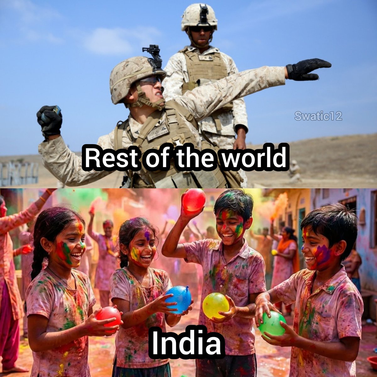swatic12's tweet photo. Happy Holi 🥳
#Holi https://t.co/1CbM3xJaLH