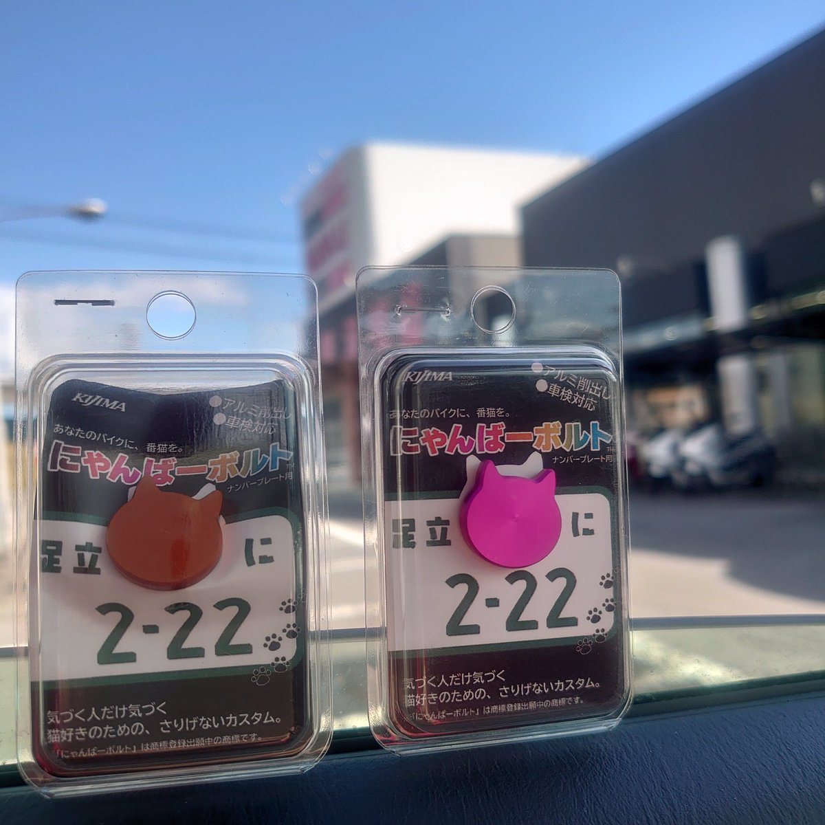 おめでとうございます🎉 にゃんばーボルト🐈1番乗りです〜😆🎉 お