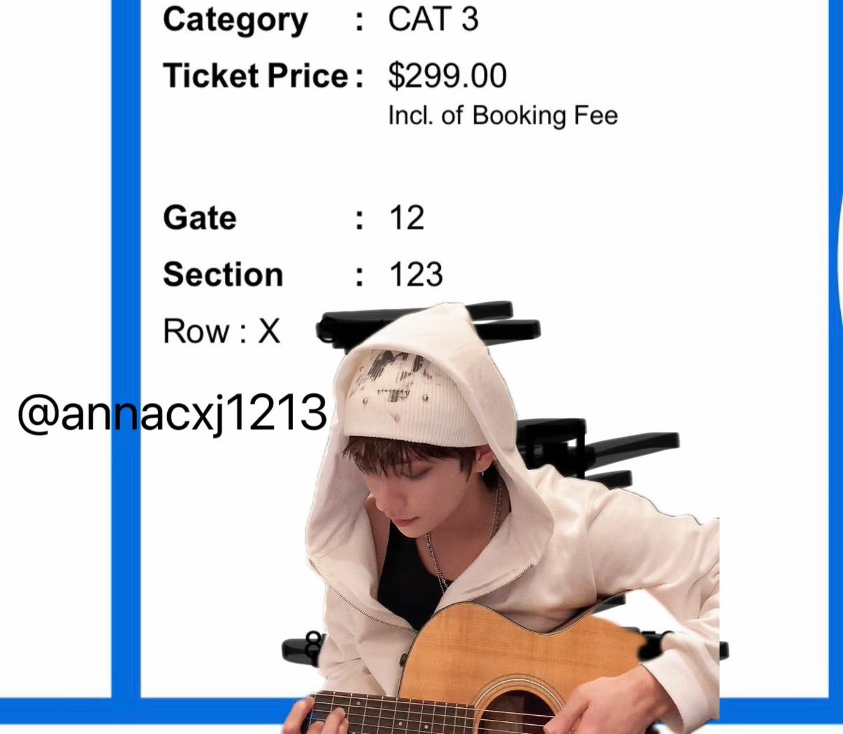 anna_cxj's tweet photo. [WTS/LFB] SEVENTEEN NEW_ in SG

CAT 6 Section 606 Row A (Side by side) X2
Cat 3 Section 123 Row X

RFS: Secure better tix
Selling lower than price, can nego,interested pm for more details.

#SEVENTEEN #SEVENTEEN_NEW_IN_SG #ConcertTickets #SEVENTEEN_NEW_IN_SINGAPORE #seventeen https://t.co/jW3Lzr8zOJ