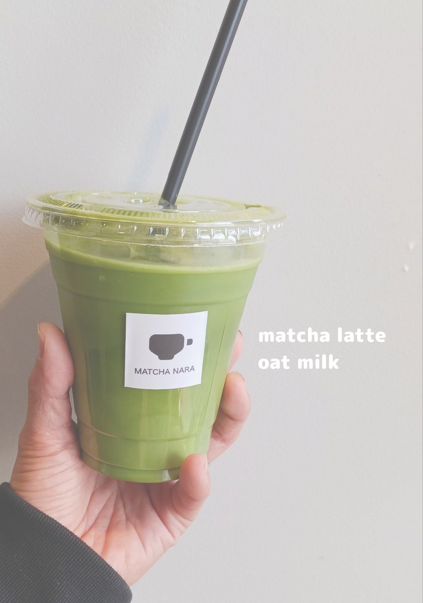 matchanaranara's tweet photo. ☀️晴れてきたので抹茶ラテアイスがよく出ています🍵✨

本日16時半ラストオーダーです
よろしくお願いいたします❗

#抹茶ラテ　#ならまち　#オーツミルク https://t.co/GtzB18BEta