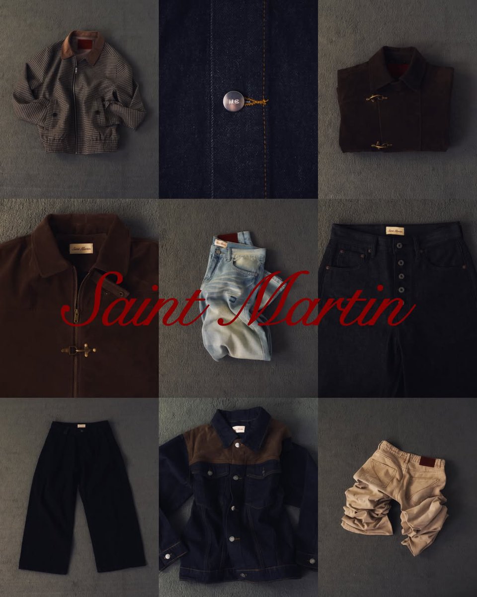 ARCHIVE: 01

Available NOW at Saint Martin Line store:
🛒 shop.line.me/@634kizbq/coll…

#SAINTMARTINBANGKOK
#MSIWAT