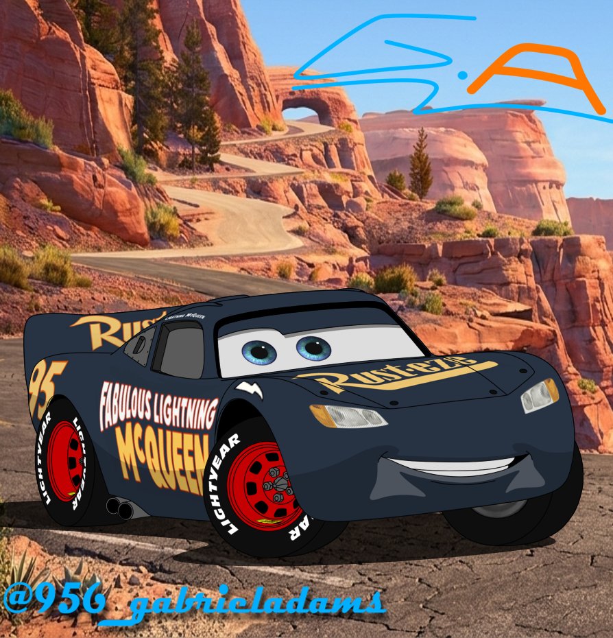 956gabrieladams's tweet photo. El Fabuloso Rayo McQueen De Cars 3(2017)
#pixarcars #rayomcqueen #cars3 #fabulosorayomcqueen #rusteze #copapiston https://t.co/iuwgJHsZ25