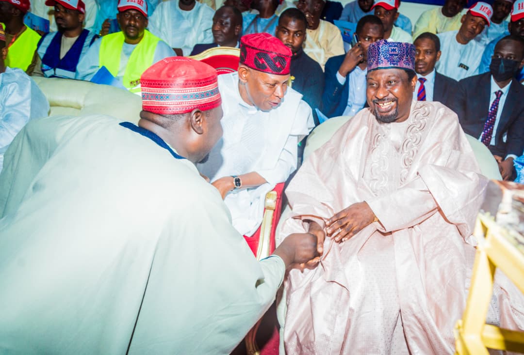 barauijibrin's tweet photo. Emergence of New Kano APC Executives

The State Congress of our great party, the All Progressives Congress (APC), in Kano, was peacefully and successfully held in the early hours of today at the Indoor Hall of Sani Abacha Stadium, Kano.

At the end of the exercise, Hon. Umar Haruna Doguwa, Salisu Maje Ahmed Gwangwazo and Professor Yusuf Mohammed Sabo emerged as Chairman, Deputy Chairman, and Secretary, respectively, among others.

I  congratulate the newly elected leadership of our party in Kano State and wish them a successful tenure as they steer the affairs of the APC to greater heights and victories.

I also commend the State Governor, Engr. Abba Kabir Yusuf and all other stakeholders of our party for the orderly and peaceful conduct of the exercise, which was devoid of rancour and acrimony.

I thank the over 2,400 delegates drawn from the 44 Local Government Areas of our state for their discipline, unity, and commitment throughout the process. 

With the successful conclusion of the congresses at the ward, local government, and now state levels, we are, by Allah’s grace, well prepared for the 2027 elections. Victory will be ours at all levels, as the good people of Kano State remain solidly behind us.

Let's do it together.