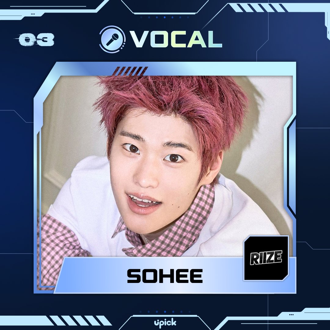 UPICK_twt's tweet image. 🎉 Best IDOL #Vocal Pre-Vote Result🌟
베스트 아이돌 #보컬 트위터 예선 결과 발표

#라이즈 #소희 #RIIZE #SOHEE
#롱샷 #루이 #LNGSHOT #LOUIS

🗓️Final Open : 3/5 12PM KST ‼️
🏆Times Square Art Canvas Yeoungdeungpo