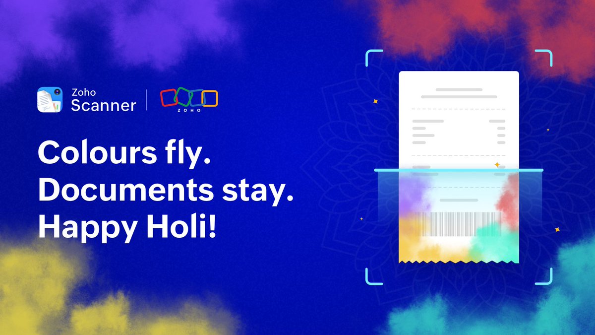 Zoho Scanner tweet media