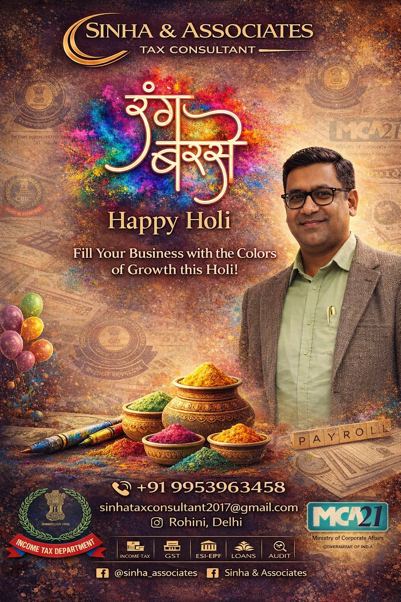 sinhasanjay05's tweet photo. रंगों के इस पावन पर्व होली की हार्दिक शुभकामनाएं।
ईश्वर से प्रार्थना है कि आप सब के जीवन में सुख, समृद्धि और सफलता के रंग सदैव बने रहें ! https://t.co/lsQqb7Ccjg