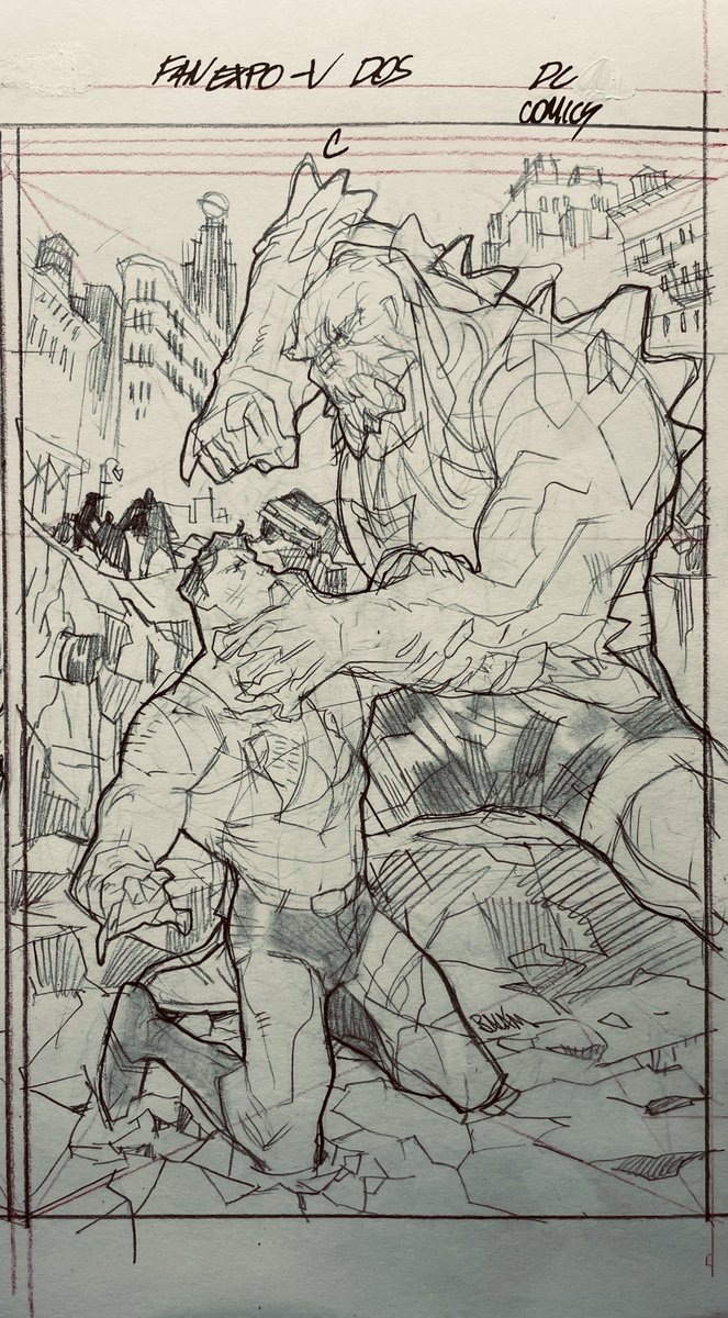 EnidBalam's tweet image. #doomsday #superman #layouts