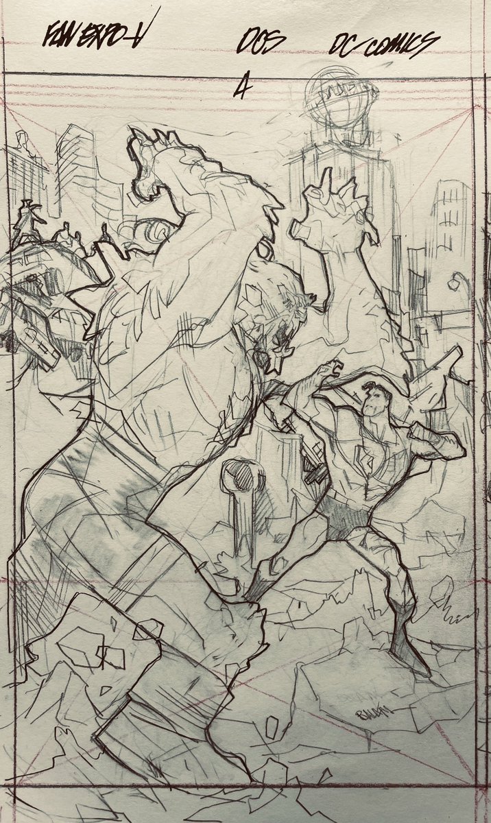 EnidBalam's tweet image. #doomsday #superman #layouts