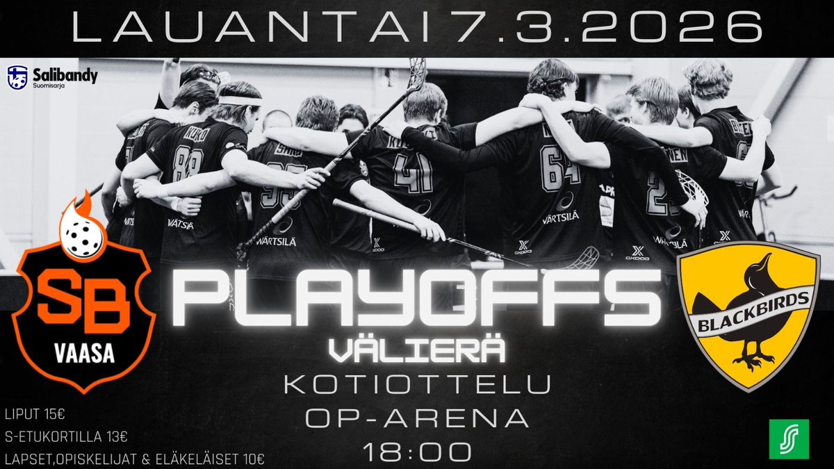 Ennakkoliput myynnissä OP-Areenalla torstaina klo 17:00-19:00 ja perjantaina klo 17:00-18:00.
#Myrsky #Oxdog #SBVaasa