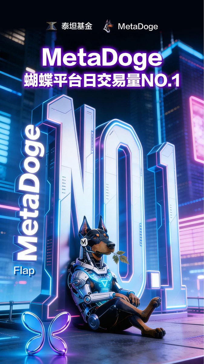 Emo131411's tweet photo. 🦋【MetaDoge 蝴蝶平台日交易量NO.1】🔥
 
交易量只是结果，背后是整个元宇宙狗整个社区的胜利！💪

每一次共识凝聚，每一次并肩前行，都在为我们的王座添砖加瓦！🧱

继续加油，努力甩开二三名，达到断层第一，让世界见证我们的力量！🚀
Ca：0x9012f779bf967355435bd2b29b0fb0e3235a7777
 
#MetaDoge https://t.co/9MqDIwUWuW
