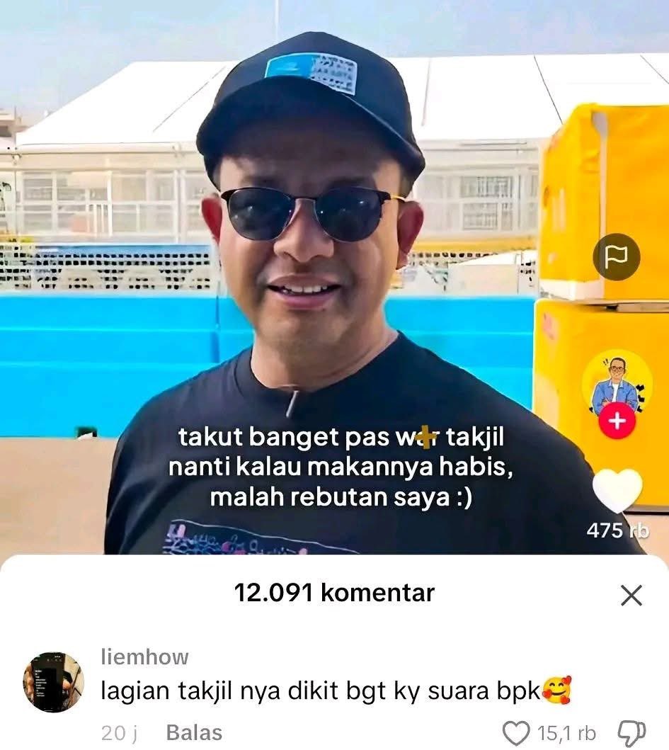 Anak abah pada humoris mint