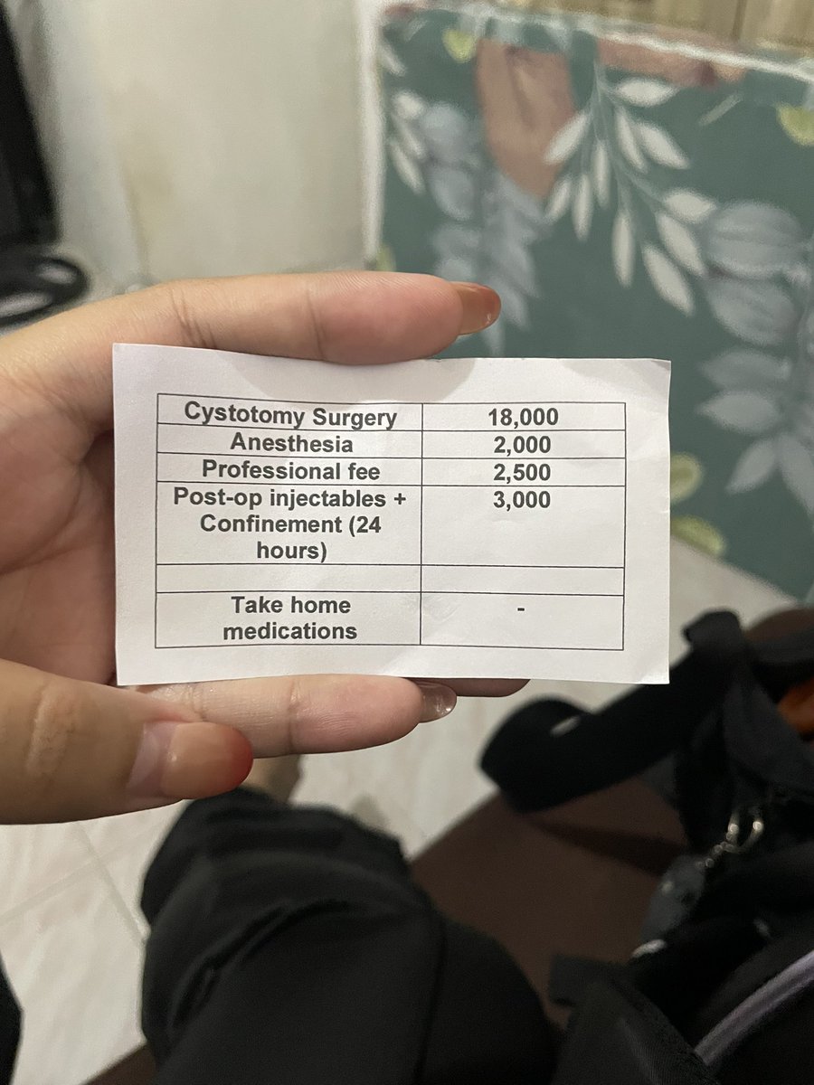 msmooong's tweet photo. (operation para matanggal ang bladder stones niya).

Biglaan po ang lahat at hindi namin in-expect ang ganitong gastusin lalo na sa sitwasyon ko ngayon. Masakit man sa pride, pero gagawin ko ang lahat para kay Storm. 🐶🤍 https://t.co/YQzLRTpVuG