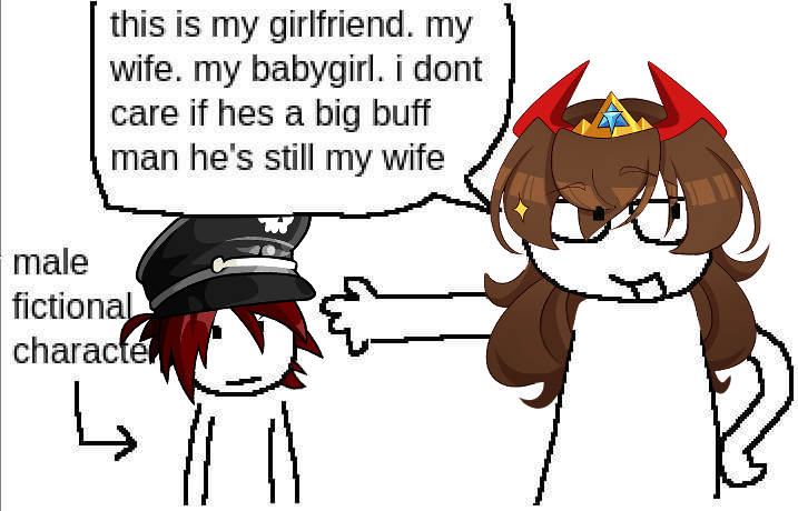 EcoGirl2759's tweet photo. "You shouldn't like him" "He's got questionable imagery" "He literally kidnaps women" "He's too pervy"
Yeah well he's also my wife so like-
#LanceEBF #MyOC https://t.co/JDy2RPK6ib