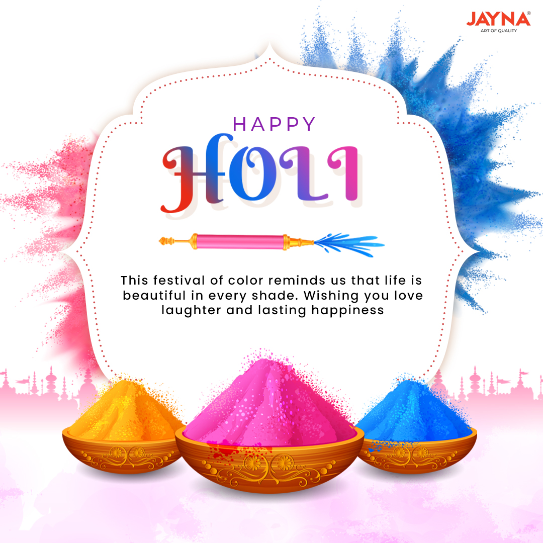 jaynasinks_'s tweet image. Add a splash of color to your life — and your home too 🌈✨ This Holi, may every shade bring joy, laughter, and new beginnings.
Happy Holi from Team JAYNA!🎉✨
#JaynaSinks #CraftingElegance #happyholi #happyholi2026 #holi #holifestival #holihai