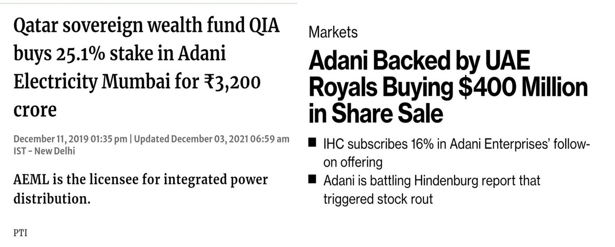 chasing_highs's tweet photo. Adani invested in Haifa Port, Israel.

Qatar invested in Adani.

UAE invested in Adani.

Iran did NOT invest in Adani.

Modi is simply prioritising Adani's interests OVER India's national interests.

Modi is a TRAITOR. https://t.co/APQPTBDiLG
