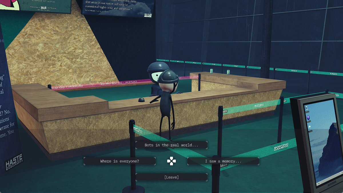 BioPlantHeyo's tweet photo. Small talk with the local robot
#godotengine #gamedev #indiedev https://t.co/9JBYQZg8R6