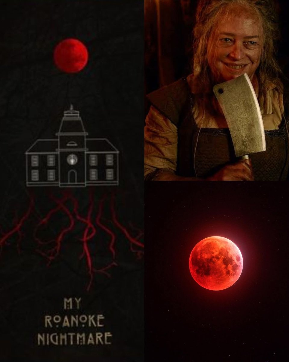 AHS_Mania's tweet photo. ¿Cómo les fue en esta Luna de Sangre?, ¿gritaron a todo pulmón Croatoan en el Roanoke Fest? 🔴
#AHS #BloodMoon #Roanoke #LunaDeSangre #BloodMoon2026 #bloodmooneclipse #Eclipse #EclipseDeLuna #Eclipse2026 #AmericanHorrorStory https://t.co/p1ouczLPCO