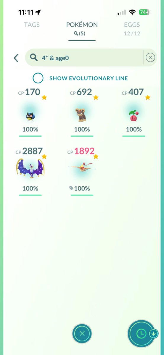 5 💯 
2000 catches 
#PokemonGo
#PokemonGoApp