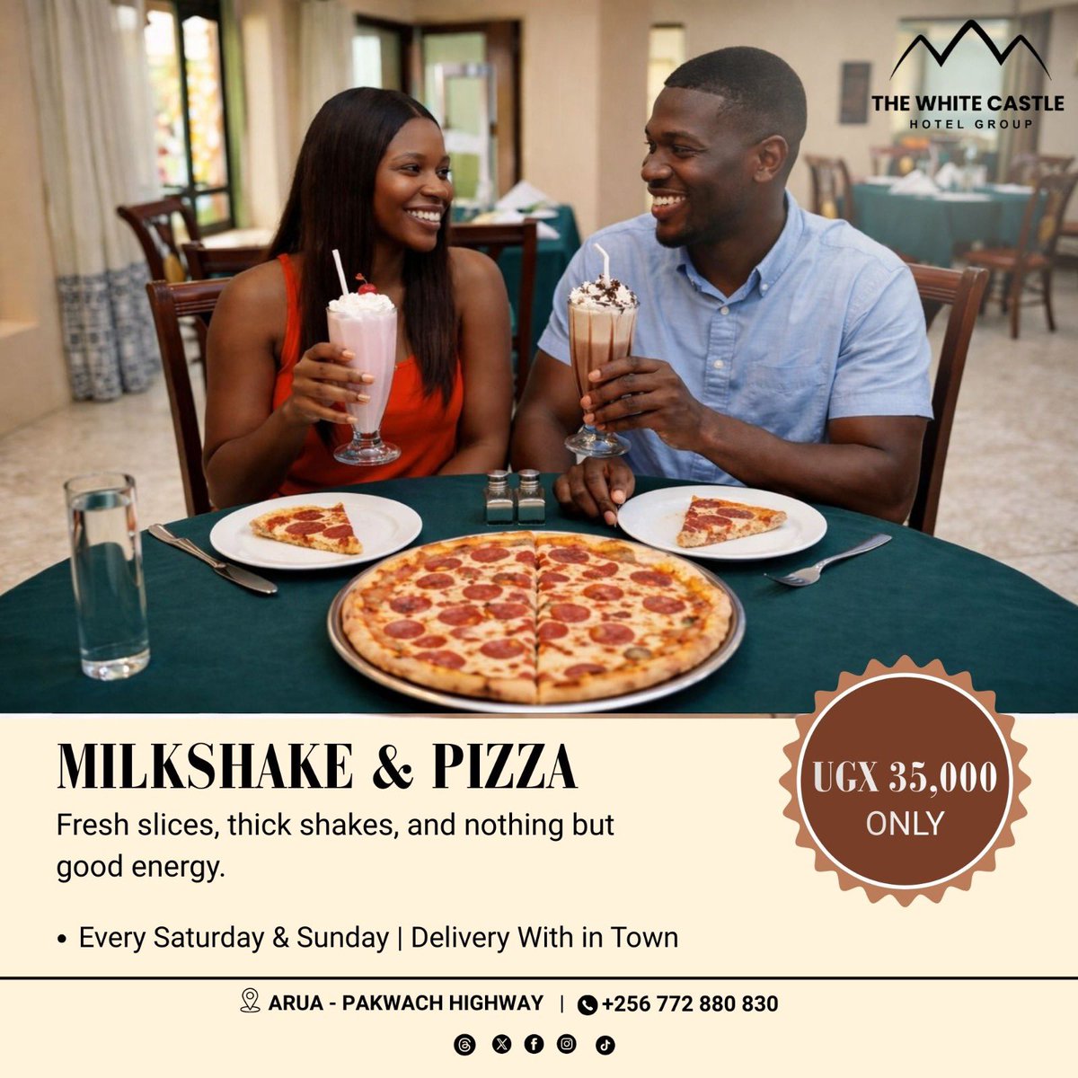White Castle Hotel Arua tweet media