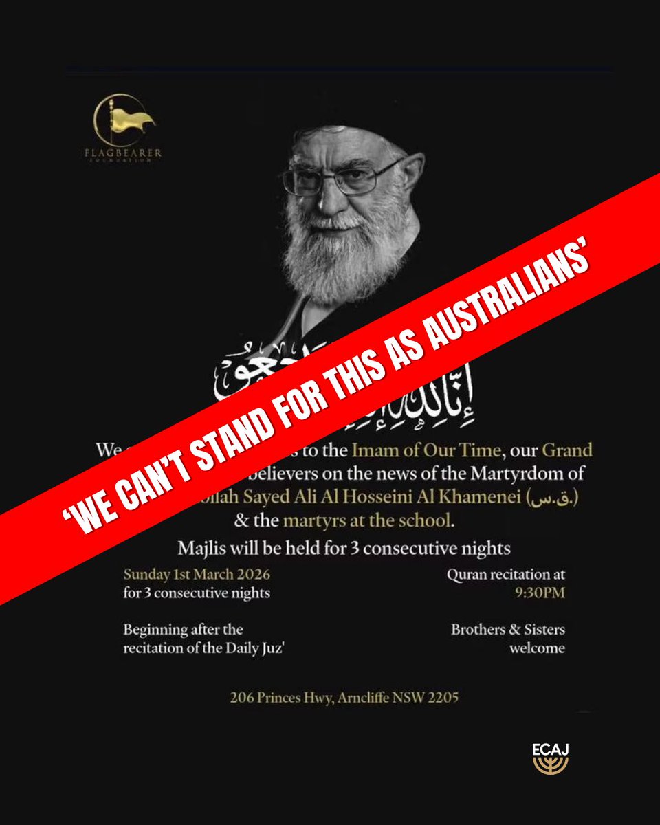 Executive Council of Australian Jewry tweet media