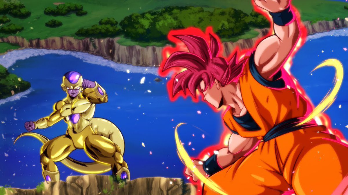 RALPH99Y's tweet photo. @DB_Simplemente Ojalá en el Remake Goku use el Super Saiyajin Dios Vs. Golden Freezer. https://t.co/11KjHsGSE7