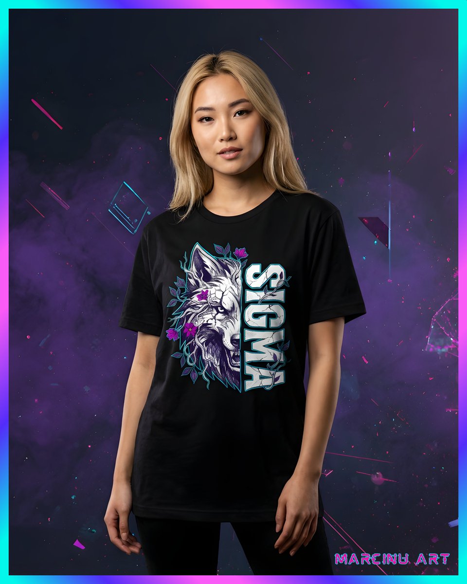 MarCinN86's tweet photo. Ready to level up your style? 🐺⚡️ Embrace the asymmetrical error aesthetic  with this bold Sigma Wolf design. It's the perfect match for your everyday cyberpunk techwear aesthetic.👇 

https://t.co/IfjFUO3HJ9

#cyberpunk #streetwear #techwear #graphicdesign https://t.co/Ht73VpxNci