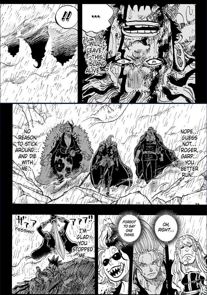 Okay, I'm intrigued now..🙃
"When a domi reversi creature die, that creature is back to normal and fully recovered." 
Is this dialogue or the leaker's interpretation?🤔
#OPSPOILERS #ONEPIECE1176