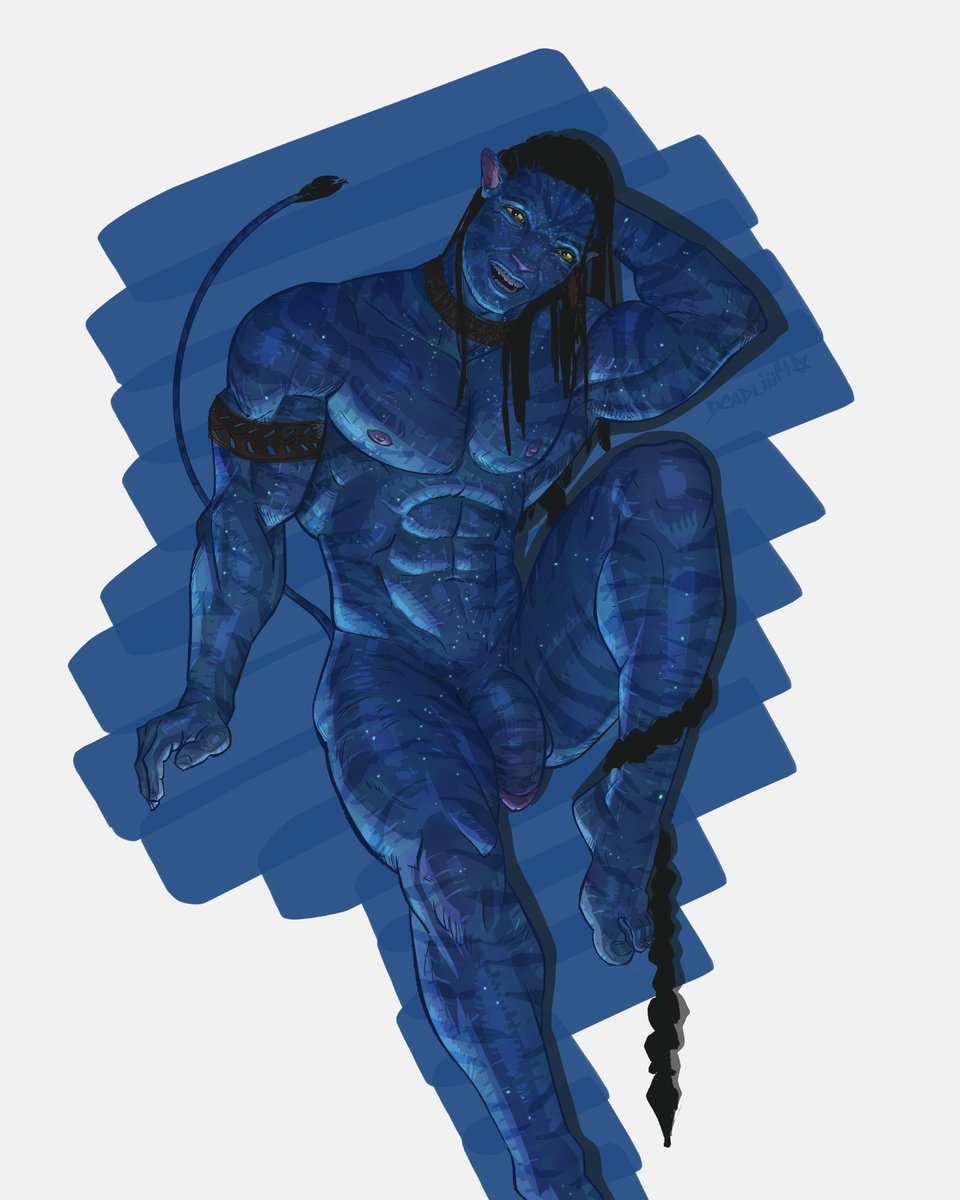 deadliiift's tweet photo. Neteyam being unfairly beautiful again 💙

#Avatar #Neteyam #AvatarFanArt #NaVi #Smallartist https://t.co/RS2rcUbWK8