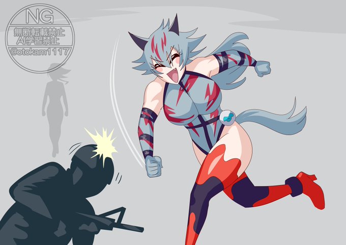 大暴れ #キュアライダー #ライダー少女 